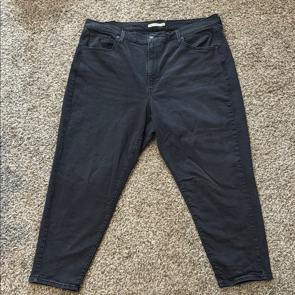 Levi's High Rise Black Jeans for Women